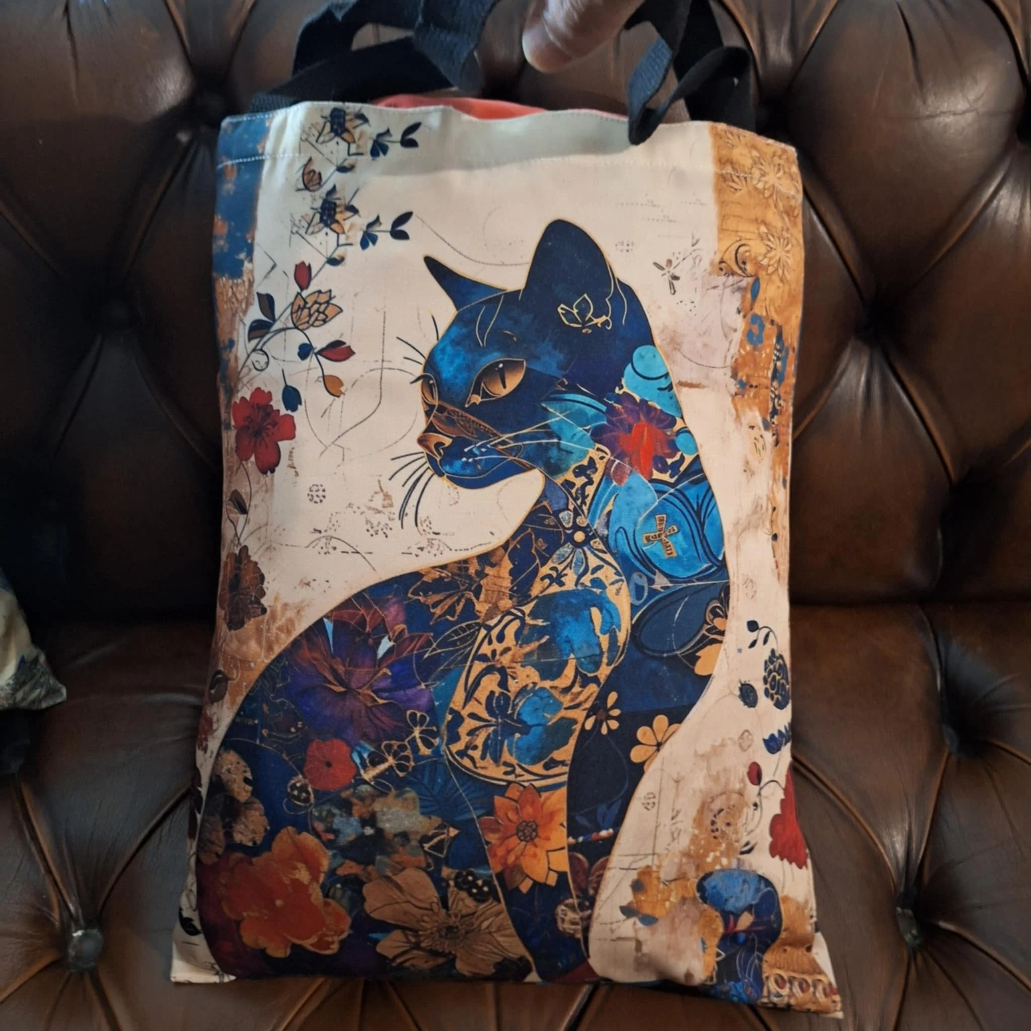 Set van 3 tassen “Chat Chic” – Kattenelegantie in trio – photo 10